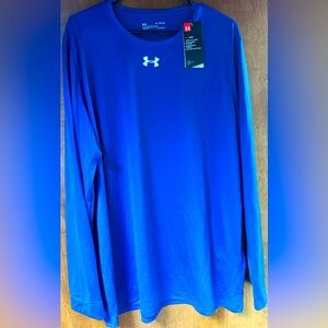 Under Armour Men’s Heatgear Loose New with Tag XL Royal Blue